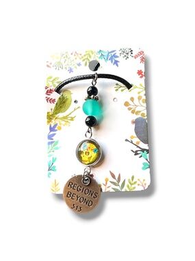 Handmade Sugar Skull Charm Necklace